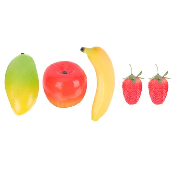 Пластиковый Банан, имитирующий фруктовую песочницу, ударный инструмент в форме фруктов, Музыкальный шейкер Abs для детей 13