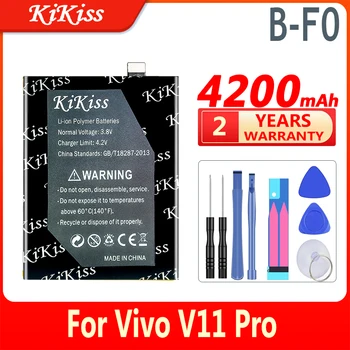 Аккумулятор KiKiss B-F0 емкостью 4200 мАч Для VIVO V11/V11 Pro/X21s 1804, 1806, 1814 PD1813F_EX BF0 Аккумуляторы мобильных телефонов Высокой емкости 6