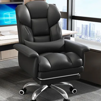 Расширение дизайна, Поддержка спинки офисного кресла, акцент На Белый рабочий стул, удобная офисная мебель на колесиках 6