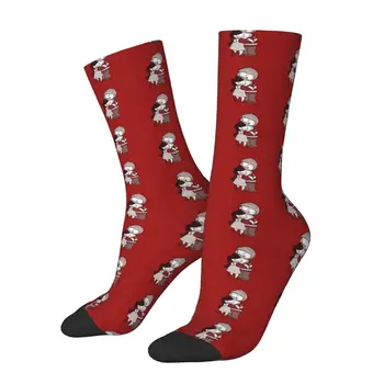 Чулки All Seasons Crew, Праздничные носки John И Catana, длинные носки в стиле харадзюку в стиле хип-хоп, Аксессуары для мужчин и женщин, Рождественские подарки 12