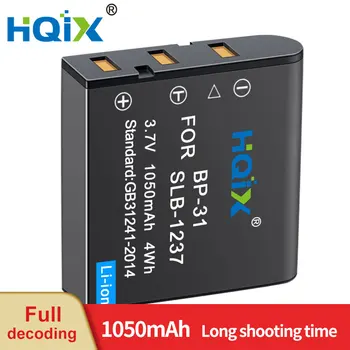 HQIX для SAMSUNG Digimax L55 L55W L85W L85 камера SLB-1237 Зарядное устройство Аккумулятор 14