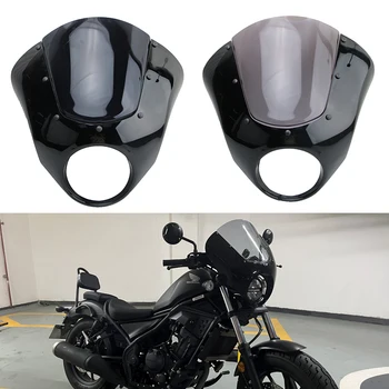 Ветрозащитный обтекатель ветрового стекла для Harley SPORTSTER 48 SPECIAL XL1200XS 2018 2019 2020, крышка лобового стекла фары мотоцикла 4
