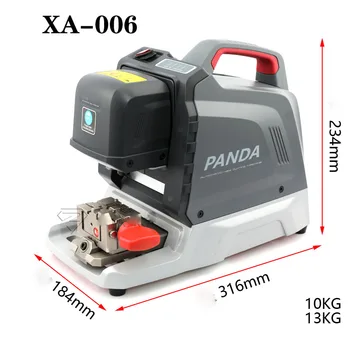 Копировальный станок с ЧПУ Panda XA-006 Для подбора ключей с ЧПУ Портативный Станок с ЧПУ 2
