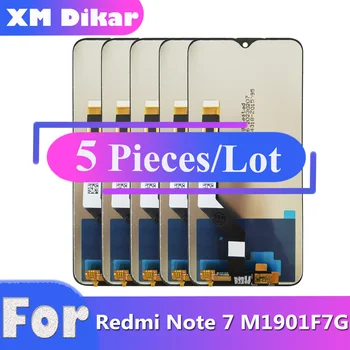 5 ШТ 6,3-дюймовый Экран Дисплея Для Xiaomi Redmi Note 7 M1901F7H M1901F7G Замена Сенсорного экрана Дигитайзера ЖК-дисплея 16