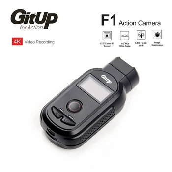 Новый GitUp F1 90 Градусов WiFi FPV 4K 3840x2160P Спортивная Экшн-Камера Видеорегистратор Ultra HD Time Lapse Наружный Видеомагнитофон