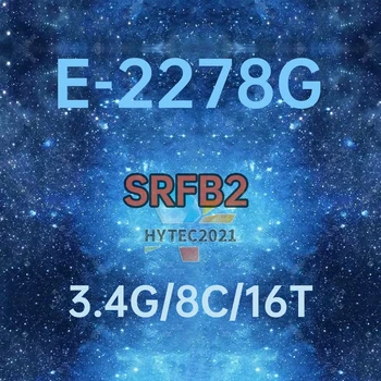 Xeon E-2278G SRFB2 3,4 ГГц, 8-ядерный процессор с 16 потоками, 16 МБАЙТ 80 Вт, LGA1151 C246 2