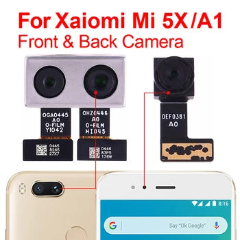 Оригинальная передняя задняя камера Mi A1 для Xaiomi Mi 5X/A1 Задняя фронтальная камера для селфи Сверхширокий модуль задней камеры с гибкой заменой