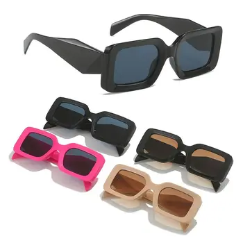 2023 Новые женские Квадратные Солнцезащитные очки Негабаритные Солнцезащитные очки Женская мода Путешествия Пляжные Оттенки Очки UV400 15
