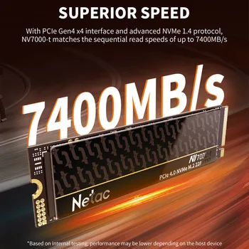Netac 4 тб SSD 4 тб NVMe M2 SSD 1 тб 2 тб PCIe4.0 Жесткий Диск для ноутбуков PS5, Настольных Внутренних Твердотельных накопителей 2
