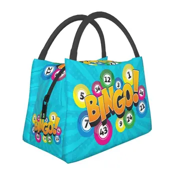 Hot Game Bingo, термоизолированные сумки для ланча, женский портативный контейнер для ланча для хранения еды на пикнике на открытом воздухе, коробка для еды 12