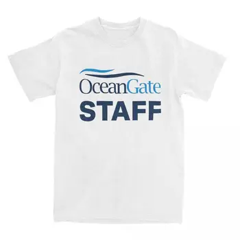 Винтажная забавная футболка Oceangate Staff Submarine, мужские и женские хлопковые футболки с круглым вырезом, одежда в подарок на день рождения