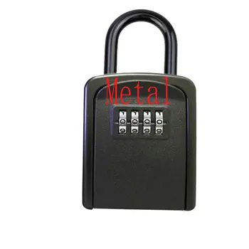 Всепогодные ключи от машины, кодовый замок с кодовой комбинацией, открытый ящик для хранения ключей 6