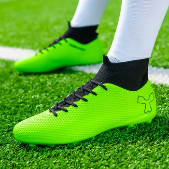 Качественная футбольная обувь Бутсы Messi Прочные легкие удобные Футбольные бутсы Уличные оригинальные кроссовки с шипами для футзала Оптом