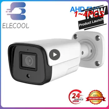 1-4 шт. Двухстороннее аудио POE CCTV Камера видеонаблюдения Наружная камера безопасности 4K /5MP Полноцветная IP-камера POE ночного видения 7