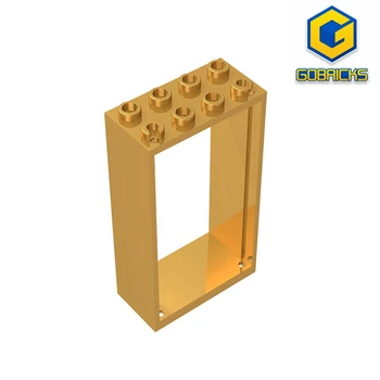 Gobricks GDS-1096 Дверь, рама 2 x 4 x 6 совместима с детскими развивающими строительными блоками lego 60599 