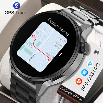 для HUAWEI GT3 NFC Смарт-Часы Мужские Bluetooth Call Sport GPS Track Smartwatch Женские Пульсометр ЭКГ PPG Фитнес-Наручные Часы 2023 11