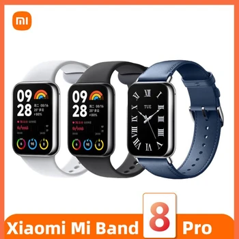 Xiaomi Mi Band 8 Pro Смарт-Браслет 1,74-Дюймовый AMOLED-Экран С Более Быстрой Зарядкой GPS Водонепроницаемый Спортивный Кислородный Фитнес-трек 8