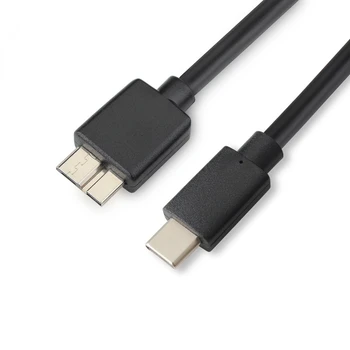 Кабель USB Type C от 3.1 до Micro B 3.0 для Samsung NOTE 3 S5, 2,5-дюймовый кабель для жесткого диска, кабель Micro B для планшета, аксессуары для ПК 7