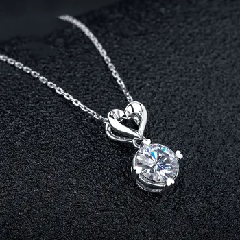 Свадебное ожерелье Eternity Love для женщин с роскошным кубическим цирконием Простые Элегантные женские аксессуары Классические ювелирные изделия