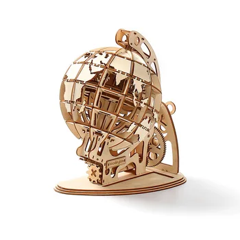 Стоковый Глобус деревянная сборочная модель 3D Игрушка ручной работы Элитная серия украшений 2023 Новый Кроссовер 14