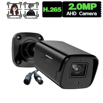 2-Мегапиксельная аналоговая камера видеонаблюдения AHD Наружная камера безопасности с датчиком движения 1080P Камера видеонаблюдения с распознаванием лиц XMEYE 12