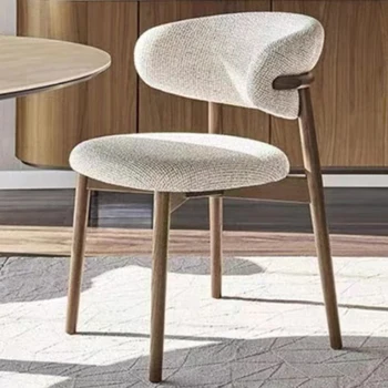 Кожаные офисные стулья для взрослых, скандинавский дизайн, Гостиная, спальня, современные стулья, Роскошная минималистичная мебель для кухни Mueblesa 2