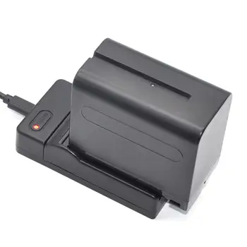 Зарядное Устройство USB Аккумулятор для Экшн-камеры Sony NP-F550/F570/F750/F970/F770/F960/F330 7