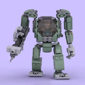 Набор строительных блоков MOC Avatar AMP mecha robot boy в собранном виде, игрушка в подарок moc-137288 13