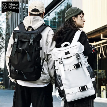 Модный уличный рюкзак для путешествий, мужские школьные рюкзаки для подростков, рюкзак в стиле колледжа для мальчиков, модная мужская сумка для скейтборда 1