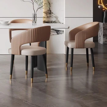 Современный уникальный обеденный стул, дизайнерские минималистичные удобные кухонные стулья, дизайнерские напольные шезлонги, мебель для дома Salle Manger