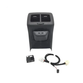 Центральный Подлокотник Рамы Задней Отделки Автомобиля с USB-Адаптером для Golf 7 MK7 2013-2019 5GG864298B82V 9