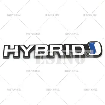 Автомобильный Стайлинг 3D Гибридный Значок багажника из алюминиевого сплава Клейкая Эмблема Значок задней двери кузова Toyota Camry Highlander Corolla