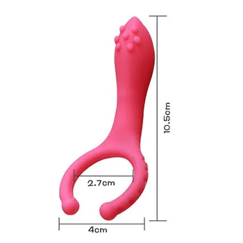 Точка G Стимулирует киску Вибраторами, Фаллоимитатор, Анальная пробка, Вибрационный зажим для мастурбации, Связывание пениса, секс-игрушки для взрослых Для женщин, мужчин, пары 1