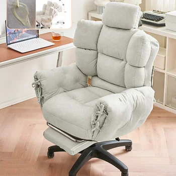 Игровое Офисное кресло Nordic с поддержкой шеи Эргономичное Роскошное Дизайнерское Офисное кресло с поддержкой поясницы Офисная мебель Silla Gamer 9