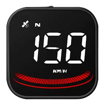 Автомобильный Hud Спидометр Heads Up Дисплей Для Автомобилей Грузовик GPS Спидометр 2x2x0,5 дюйма G4 Цифровой Дисплей Одометр Автомобиля Измеритель пробега 7