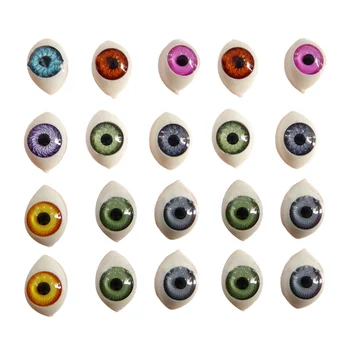 100шт глазных яблок Креативные мультяшные глазные яблоки для поделок своими руками Чехол для глазных яблок Аксессуары для поделок 10