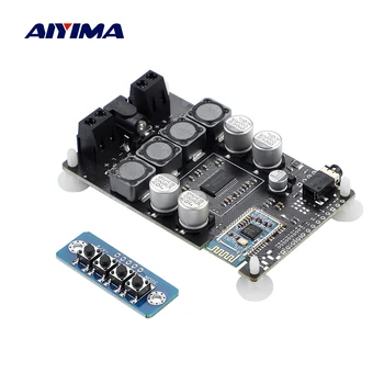 Аудио AIYIMA Bluetooth 5.0 Плата усилителя мощности 2x30 Вт Вход AUX Поддержка последовательного порта Изменение имени пароля Динамик звука своими руками HiFi 8