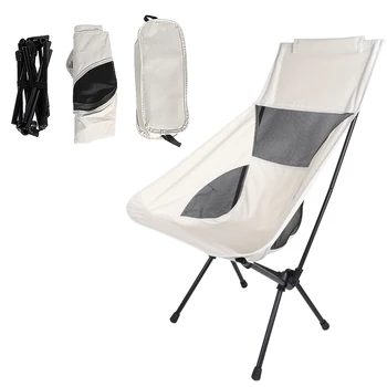Съемный Портативный Складной Лунный стул Уличные Походные стулья Сверхлегкие Инструменты для путешествий, пешего туризма, сиденья для пикника, стул для пляжной рыбалки 11
