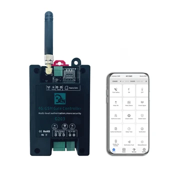 Контроллер ворот 4G / GSM G203 Беспроводной пульт дистанционного управления Открыванием ворот GSM Поддержка обычной авторизации пользователя Callny Control (приложение) 10