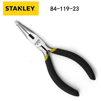 Stanley 84-119-23 Черная ручка с заостренным носиком Многофункциональные плоскогубцы с заостренным носиком Зажимной инструмент для ножниц с игольчатым носиком 5 дюймов 8