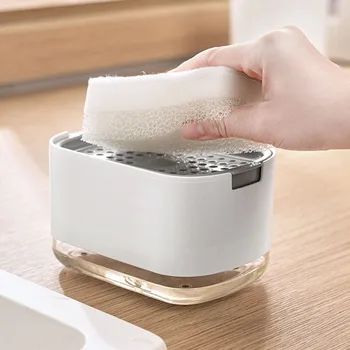 Портативный дозатор мыла Дозатор насоса для жидкого мыла Контейнер для мыла Ручной Пресс Принадлежности для чистки домашней ванной кухни