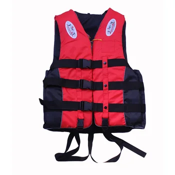 Спасательный жилет для взрослых на открытом воздухе, костюм для выживания с регулируемой плавучестью, детский спасательный жилет из полиэстера со свистком 4