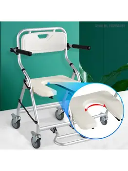 Сиденье для душа для пожилых людей в ванной, складной стул для душа, специальный стул на колесиках, стул для ванны для инвалидов, стул для душа 11