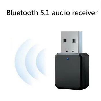 Аудиоприемник 5.1 С Двойным Выходом 3,5 мм AUX USB Wireless Adapt Aux Receiver С Двойным Выходом Аксессуары Для Автомобильной Электроники 12