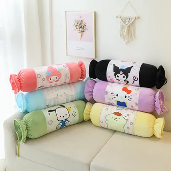 Sanrio Мультяшная Милая подушка с конфетами в виде Чертенка Meredith Kt Cat Съемная и Моющаяся Хлопковая Супер Мягкая Длинная подушка Для Спящей куклы Gi 10