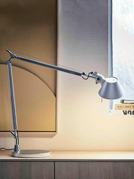 Итальянский дизайнер Tolomeo в индустриальном стиле, офисный стол для чтения, защита глаз, затемнение, длинная механическая настольная лампа с коромыслом 11