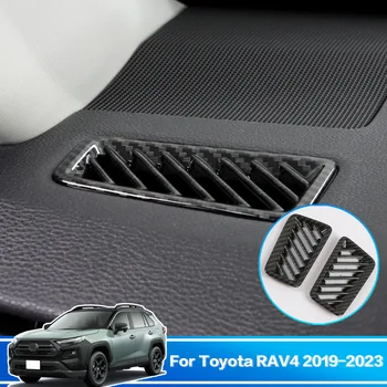 2шт ABS Центральная консоль автомобиля, Крышка Вентиляционного отверстия кондиционера, Аксессуар для украшения Toyota RAV4 XA50 2019 2020 2021 2022 2023 5