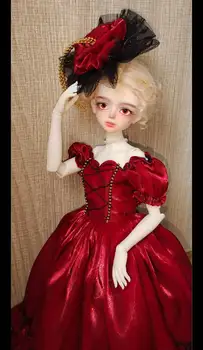 Одежда для куклы BJD длинное платье подходит только для 1/3 кукольного платья для продажи 16