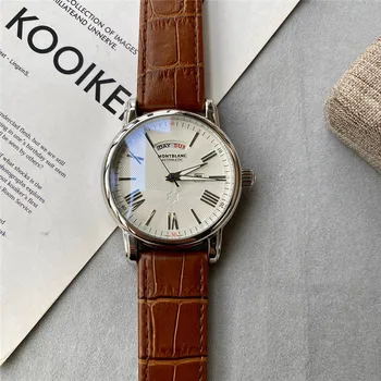 Montblanc-мужские кварцевые часы.  Незаменимая вещь для модниц, элегантно путешествующих во времени 16