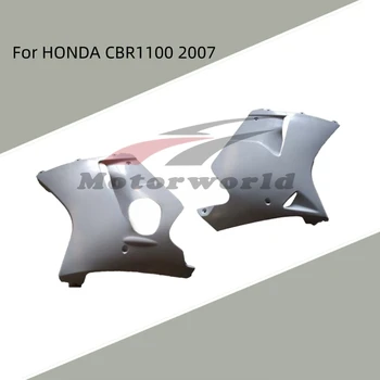 Аксессуары для мотоциклов Неокрашенный кузов, левые и правые боковые крышки, обтекатель для впрыска ABS для HONDA CBR1100 2007 5